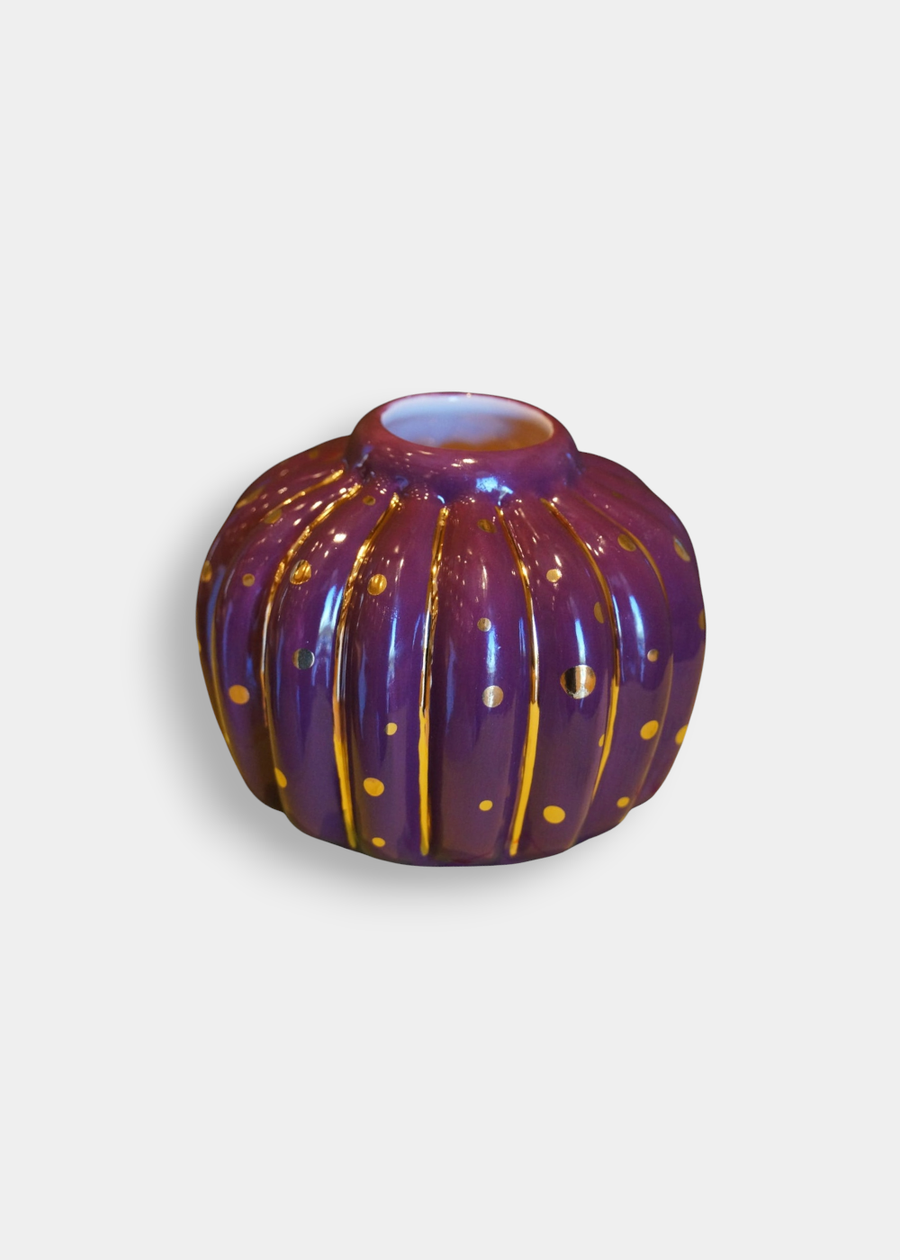 Vaso Gold Illusion Roxo Uva