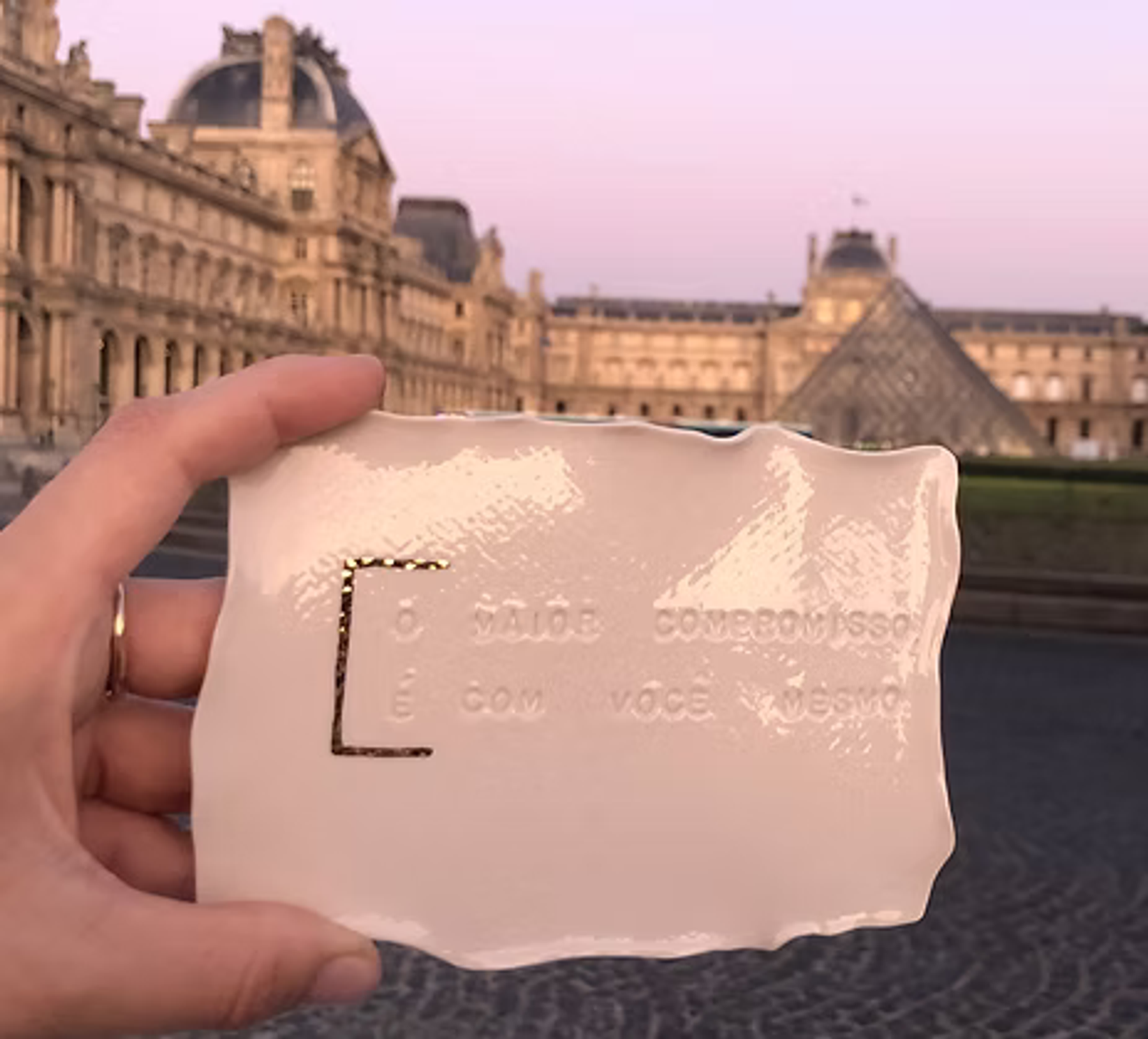 Folha De Porcelana A6 - Média 4