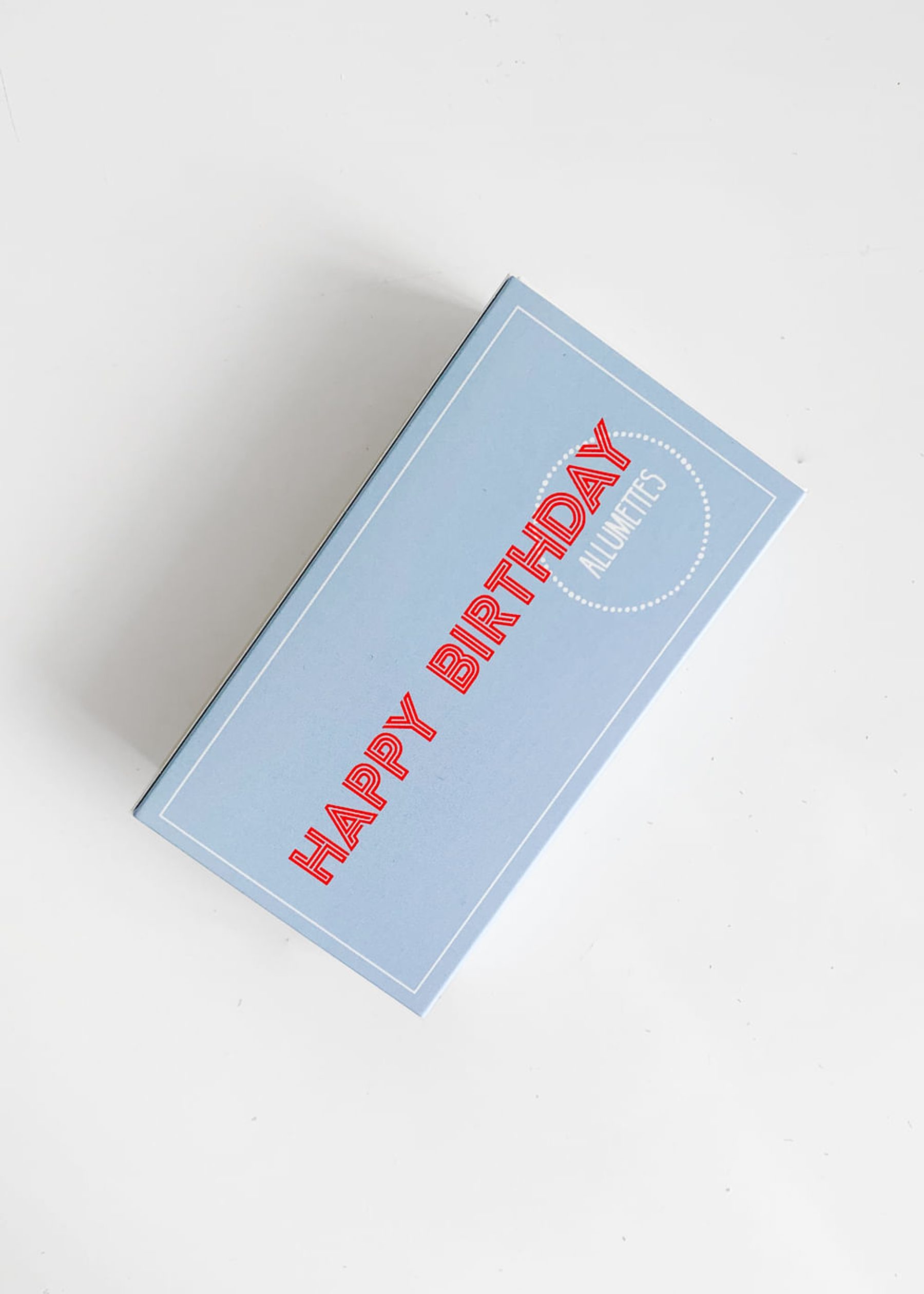 Caixa De Fósforo Wish Azul 3