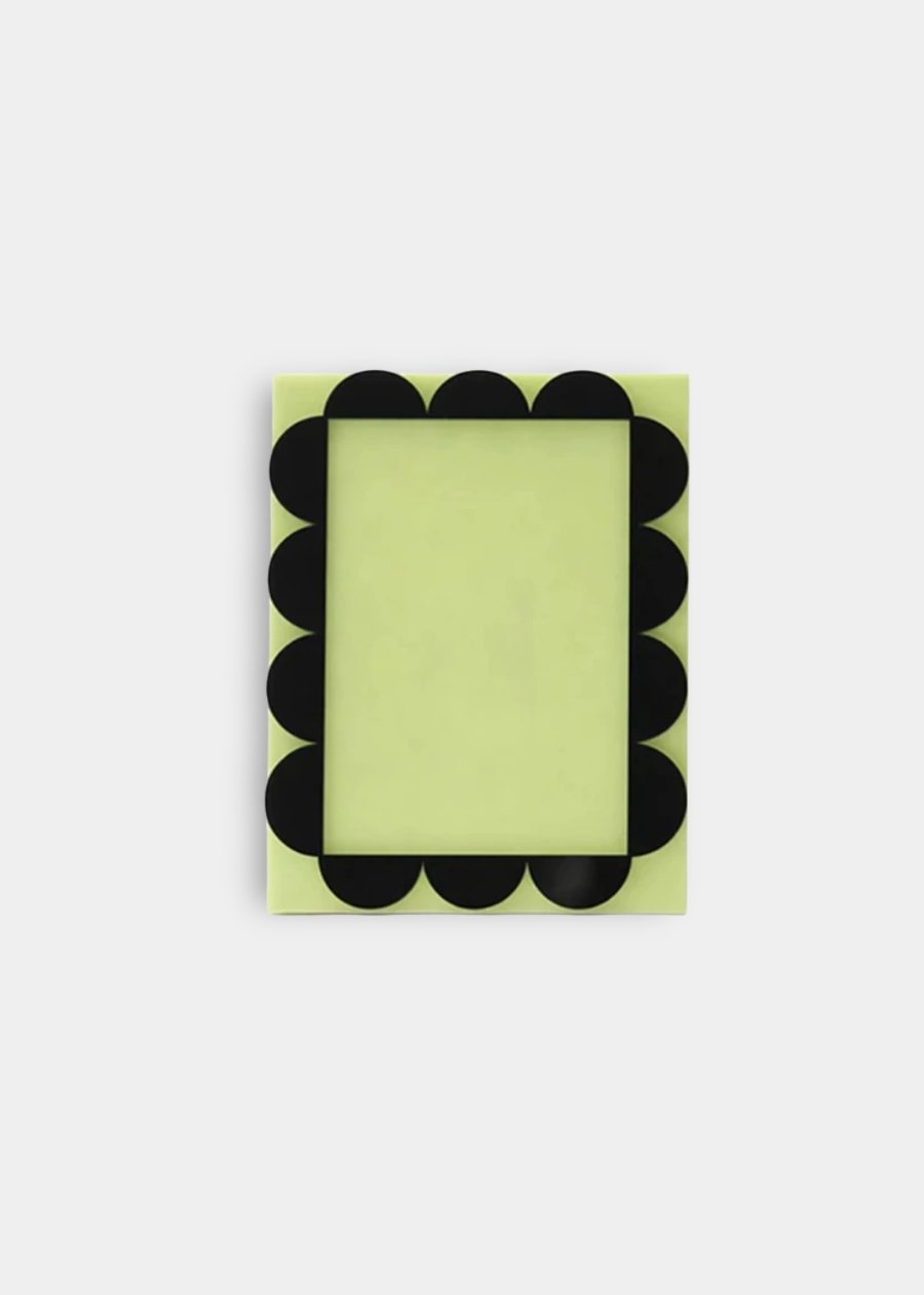 Porta Retrato Ondas Verde Claro