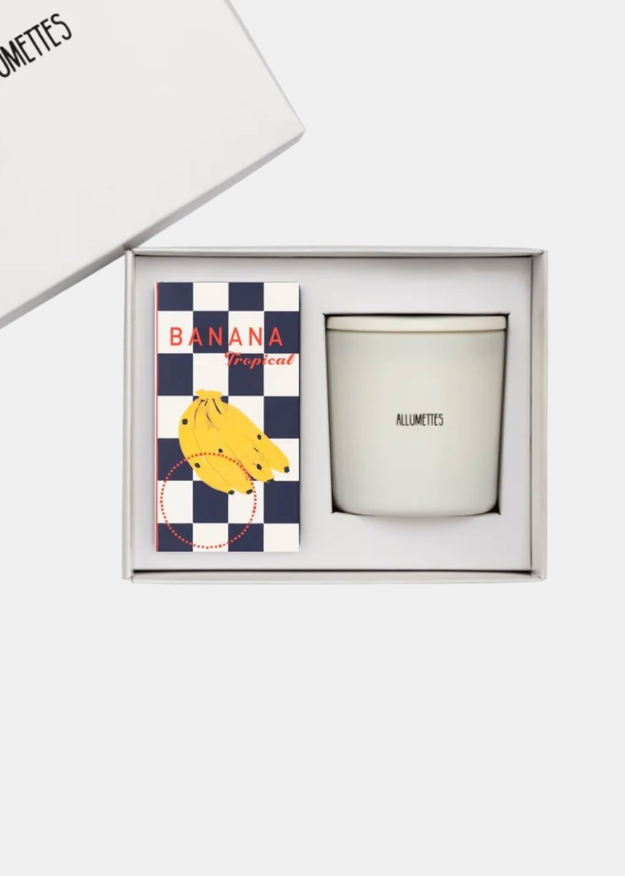 Kit Fósforo Banana Mari Mazza + Vela Allumettes