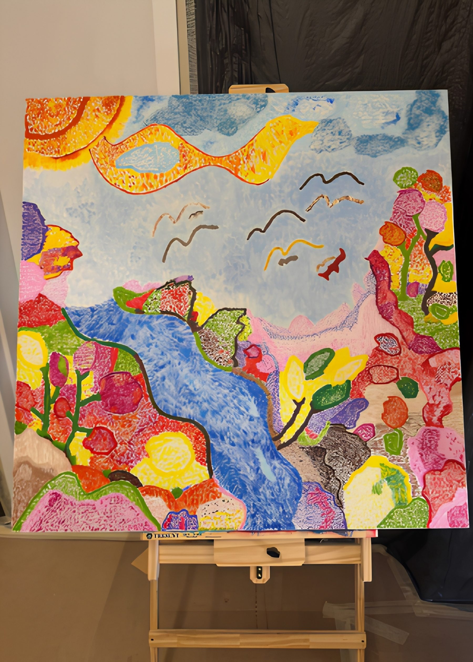Obra Entre Flores E Cores 2