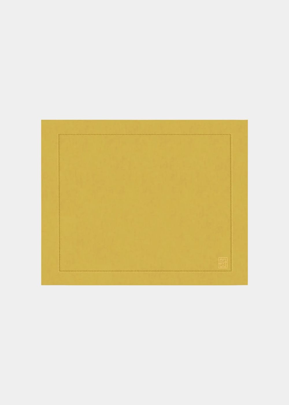 Jogo Americano Linho Puro Amarelo
