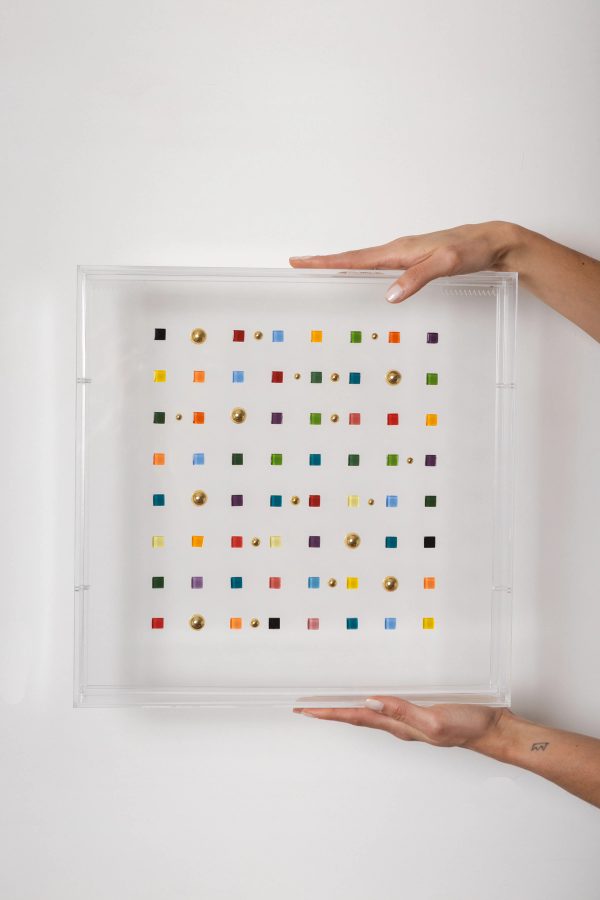 Quadro De Acrílico Estado De Cor