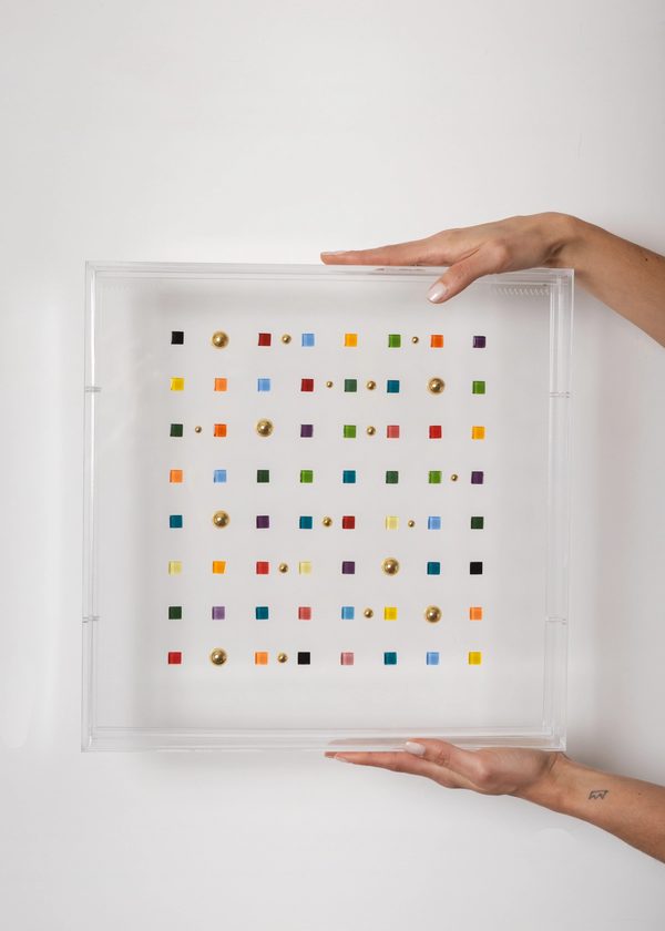 Quadro De Acrílico Estado De Cor