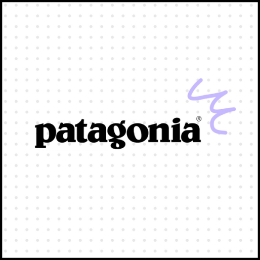 Patagonia logo on FigJam whiteboard