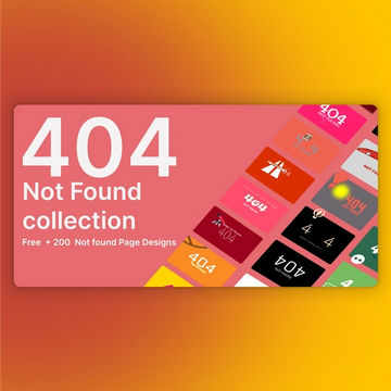 whimsical 404 page designs