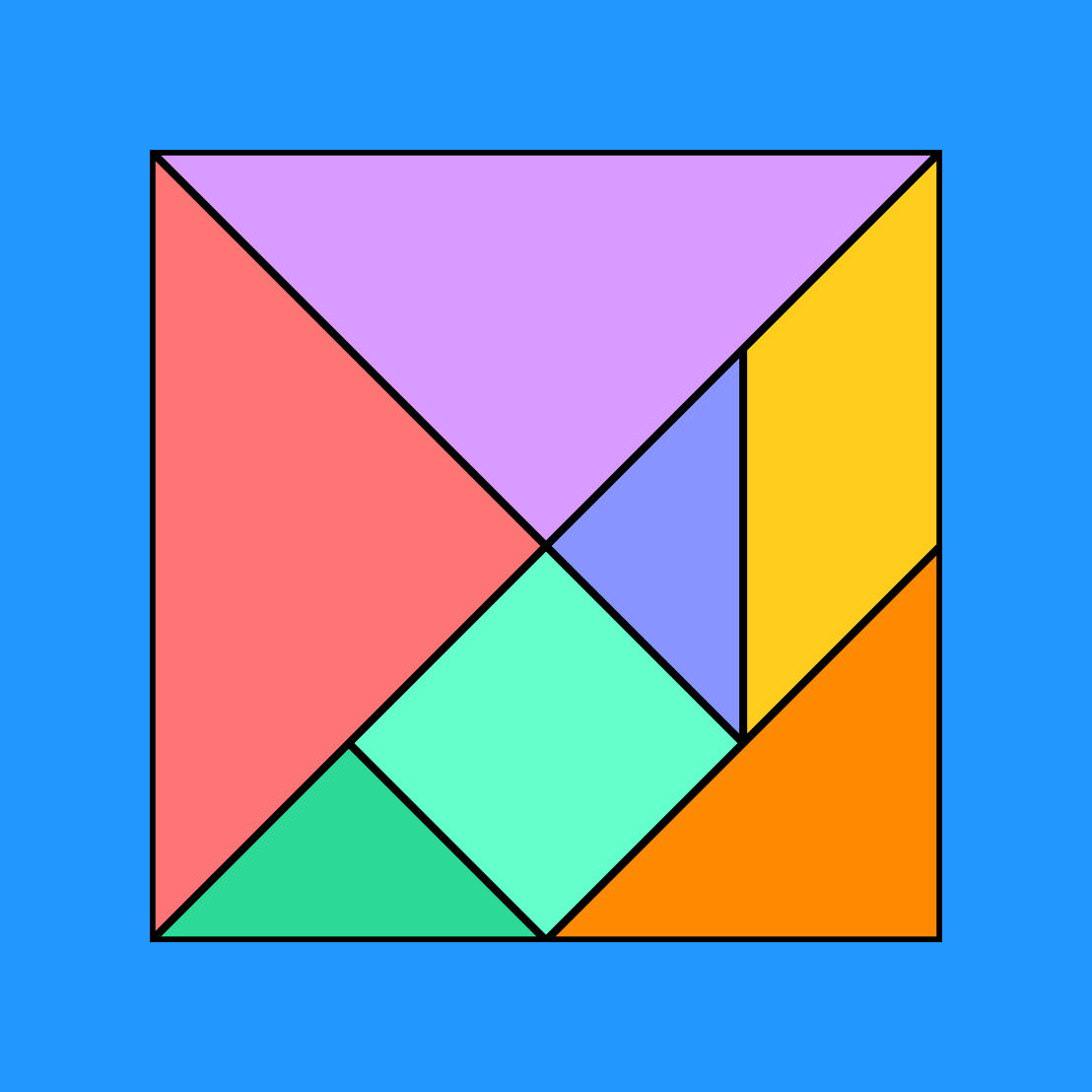 Tangrams Puzzle Game | Free Template | FigJam
