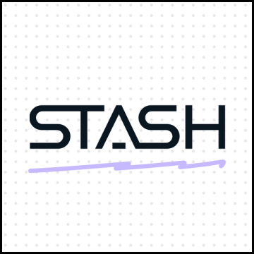 Stash's logo links to their Figma customer story