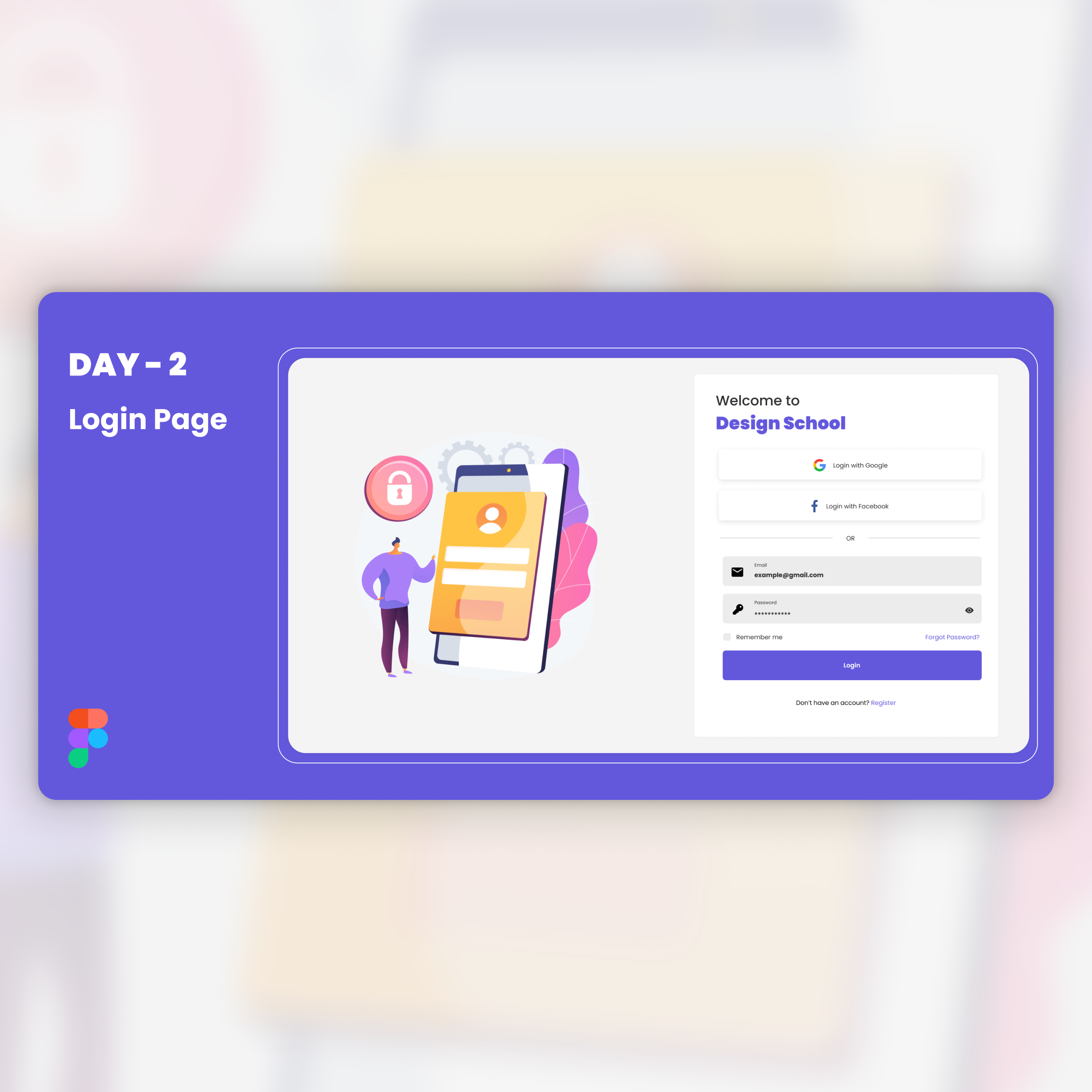 20+ Login Page Designs Templates & Inspiration | Figma