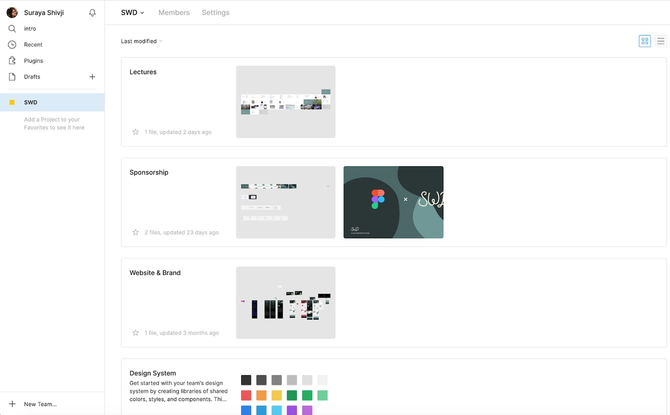 How Students Who Design set up Figma in their online classroom
