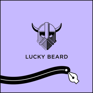 lucky beard logo