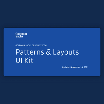 Patterns & Layouts UI Kit Hero Image