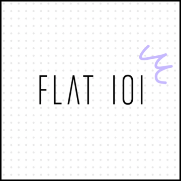 flat 101 logo
