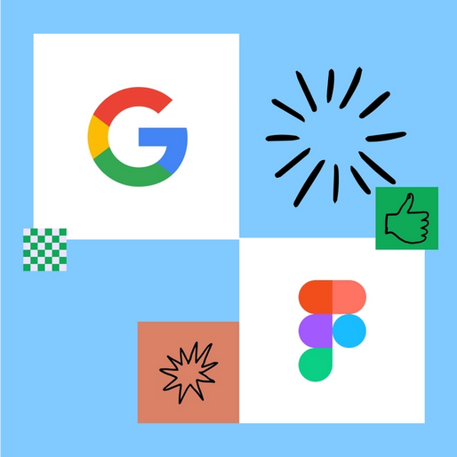 FigmaとGoogleのロゴ