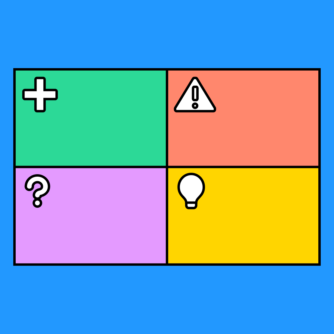 Feedback Grid | Free Customizable Template | FigJam