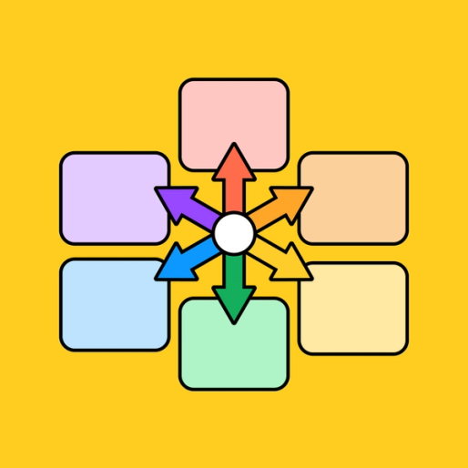 colorful starburst diagram