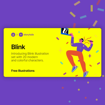 blink illustration image