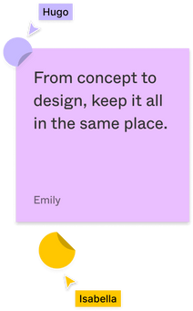 Du concept au design, vous trouverez tout au même endroit.