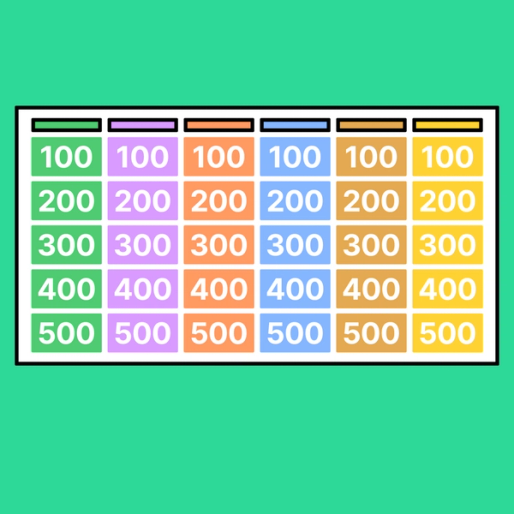 FIGJAM Jeopardy Game maker