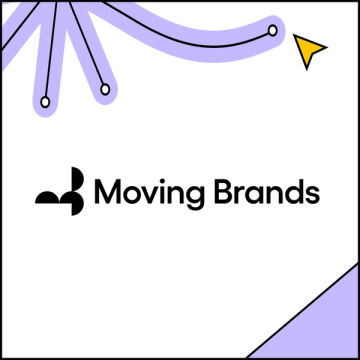 A square containing the Moving Brands logo