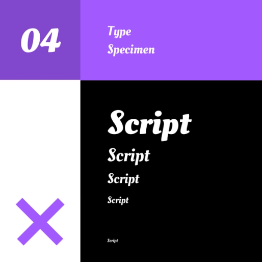 Script fonts Figma font types