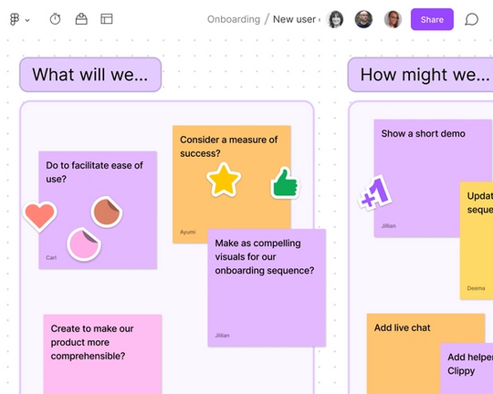 Free Online Whiteboard for Teams FigJam