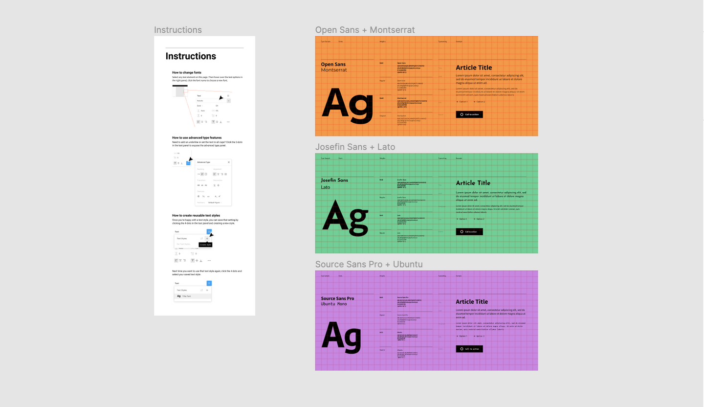Monospace fonts
