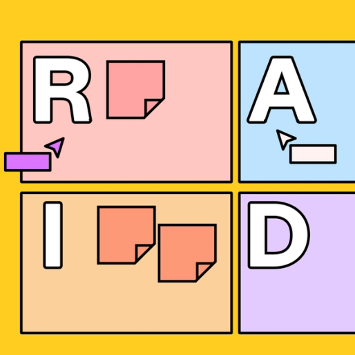 RAID template with FigJam's collaboration tools