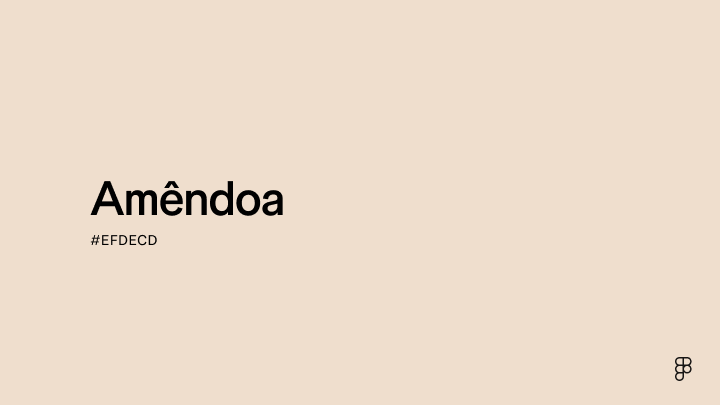 color Amêndoa