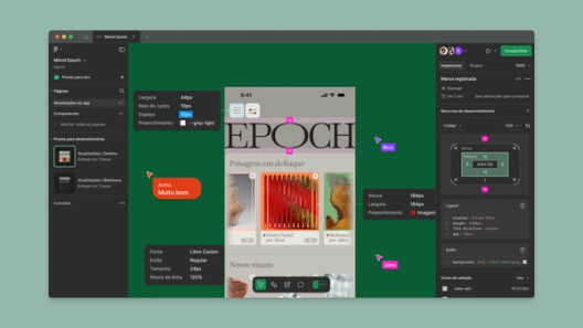 A screen in Dev Mode