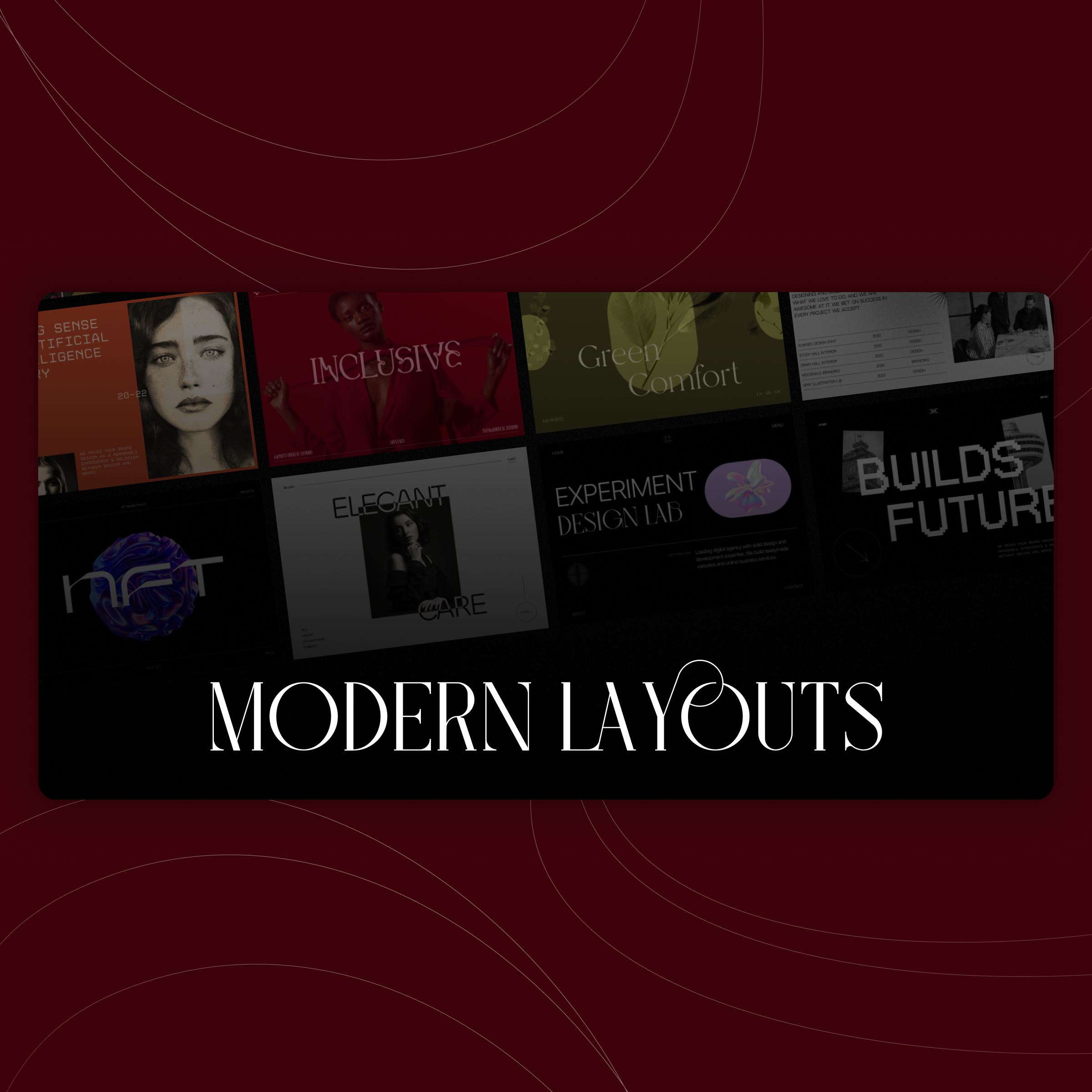 Modern Design Layouts Hero