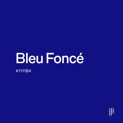 Bleu foncé