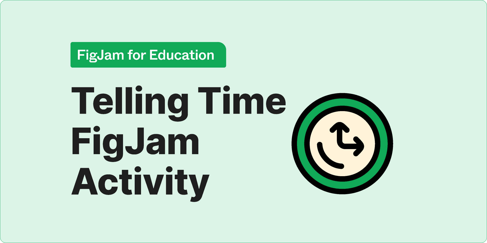 Telling time FigJam activity