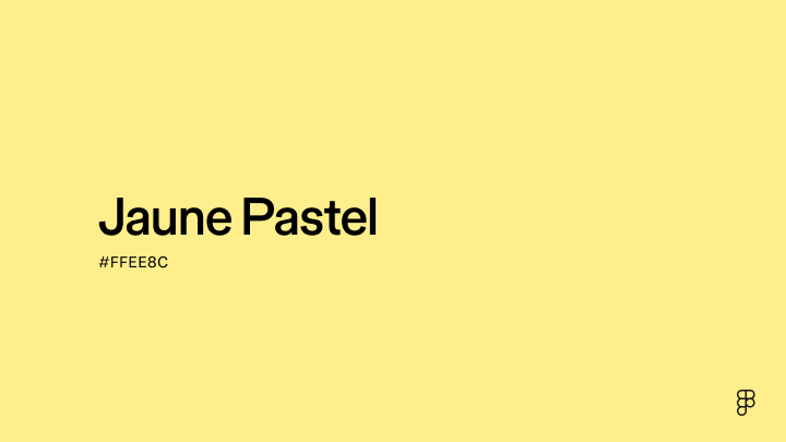 color Jaune pastel