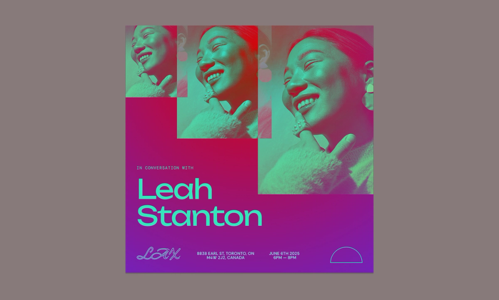 Stylized event poster LinkedIn post