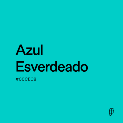 Azul-esverdeado