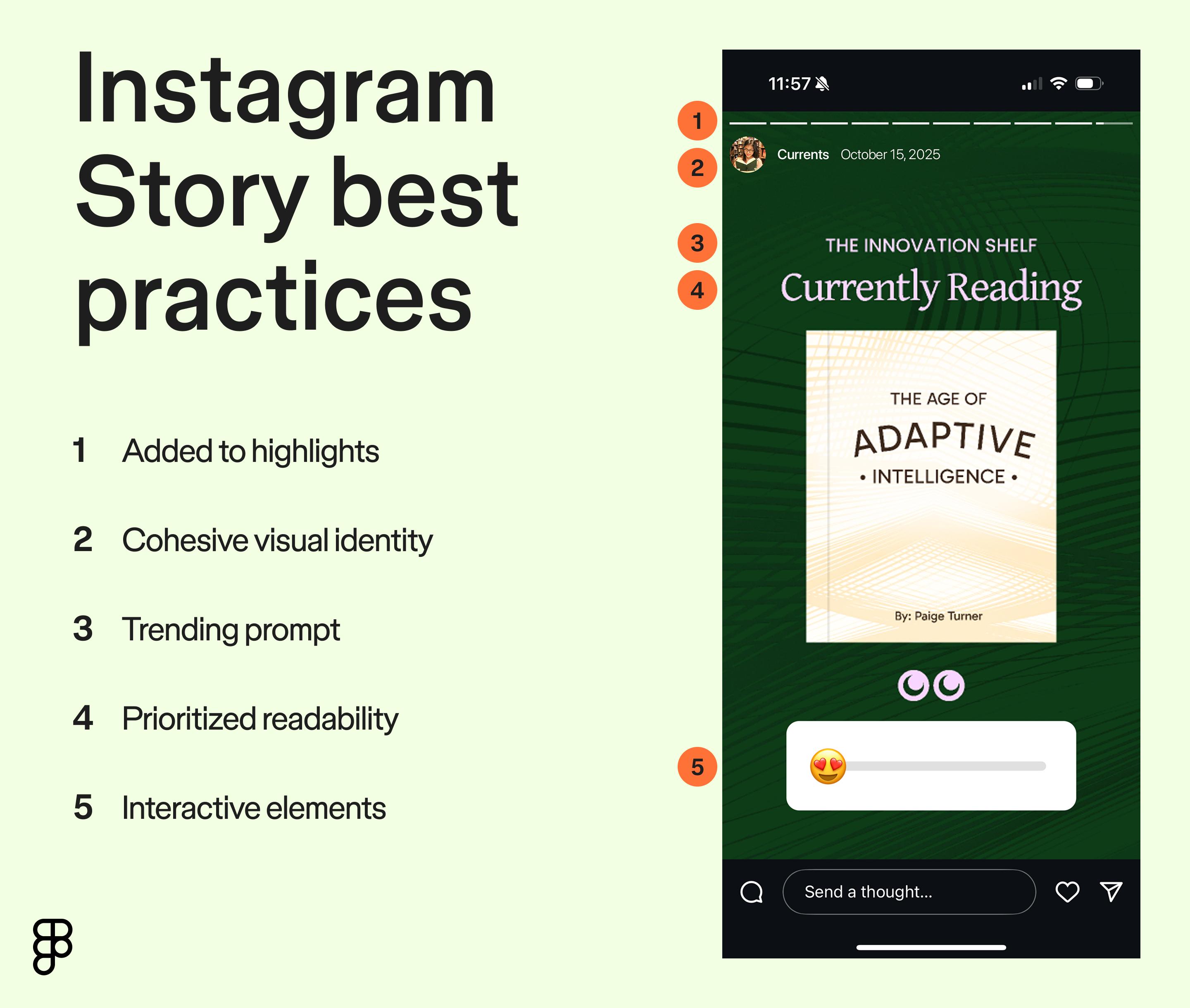 Instagram story best practices