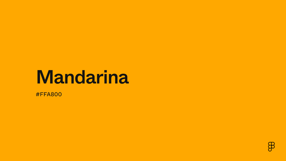 Color Mandarina: Código Hex, Paletas y Significado | Figma