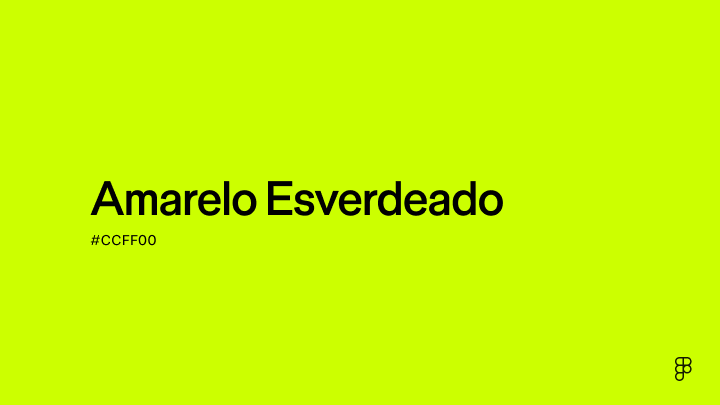 color amarelo-esverdeado