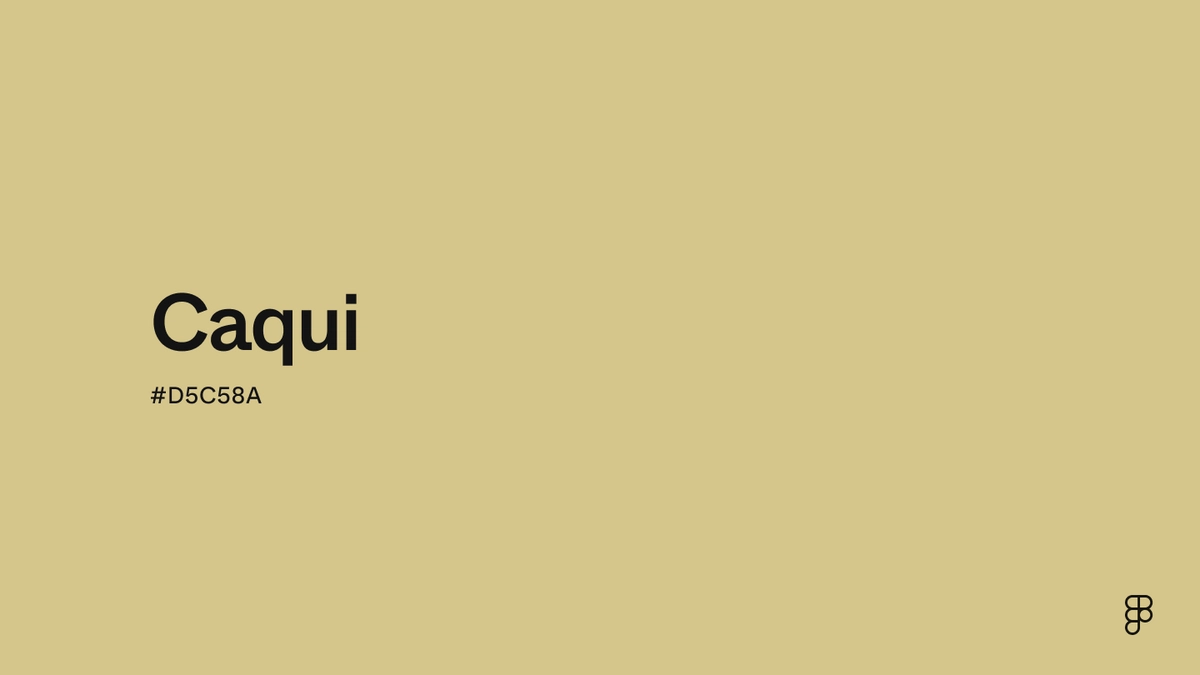 Color Caqui: Código Hex, Paletas y Significado | Figma