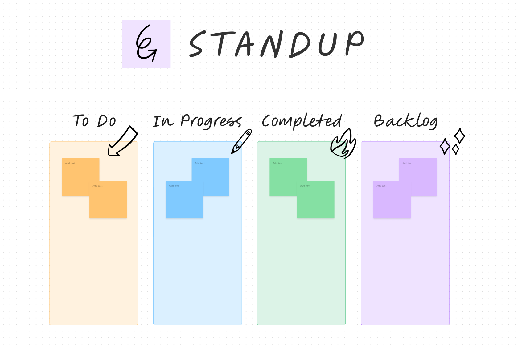 작업을 시각화하고, 효율성을 극대화하고, 지속적으로 개선하는 데 도움이 되는 워크플로우 템플릿