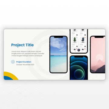 ux case study slide deck Holistic Case Study Template