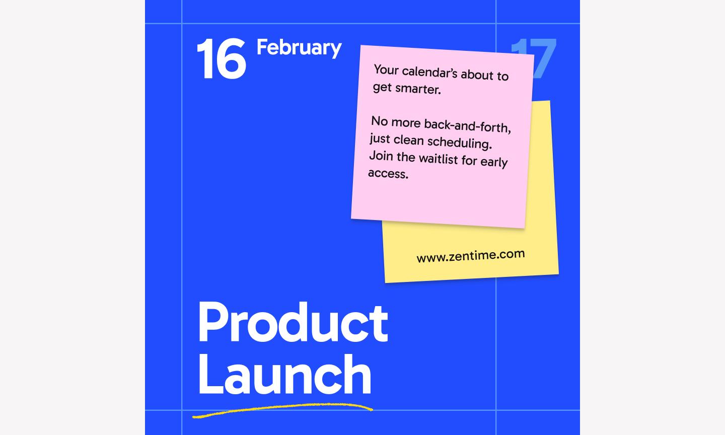 Figma’s creative product launch Instagram ad template.