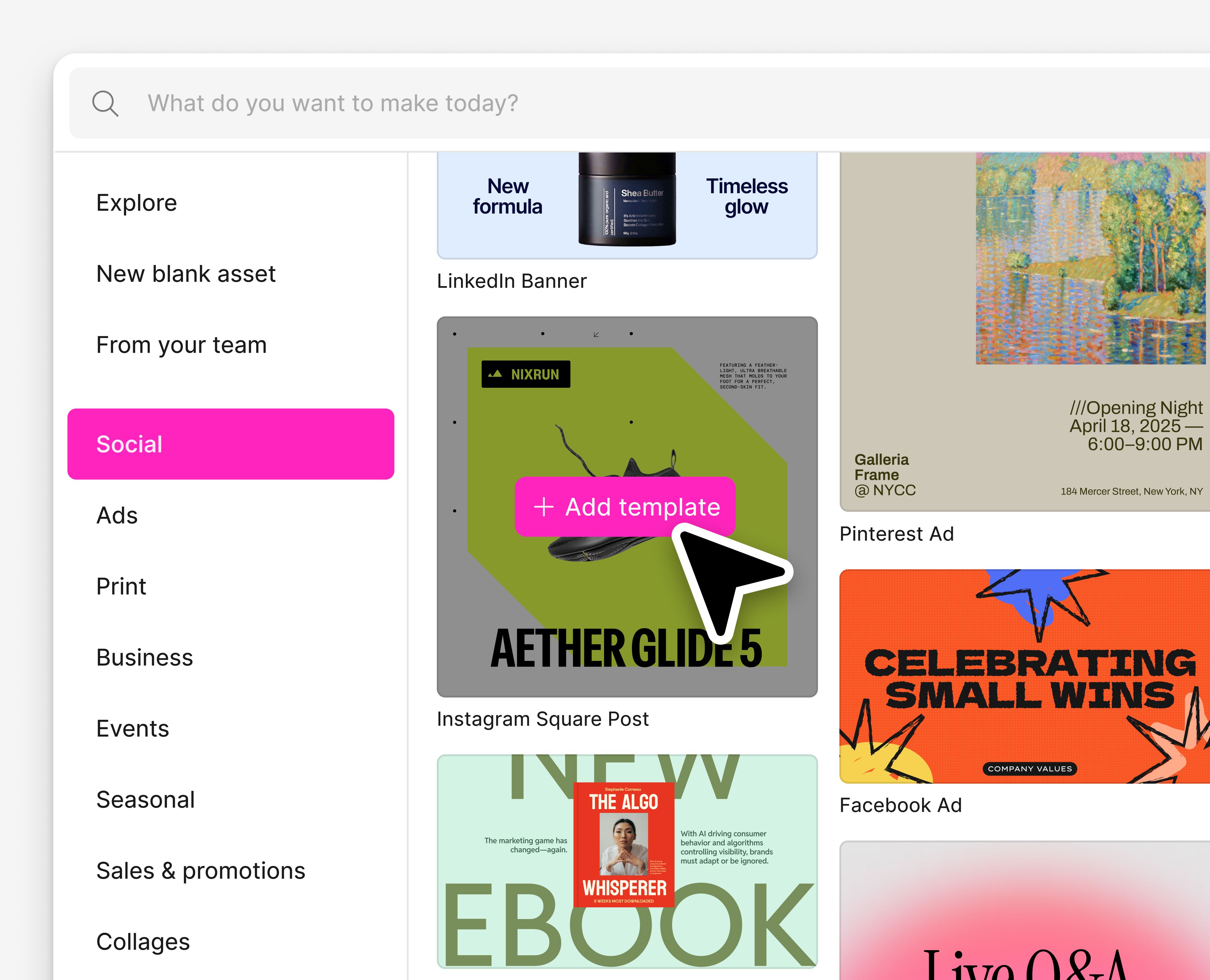 Browse Figma Buzz for the right digital ad template