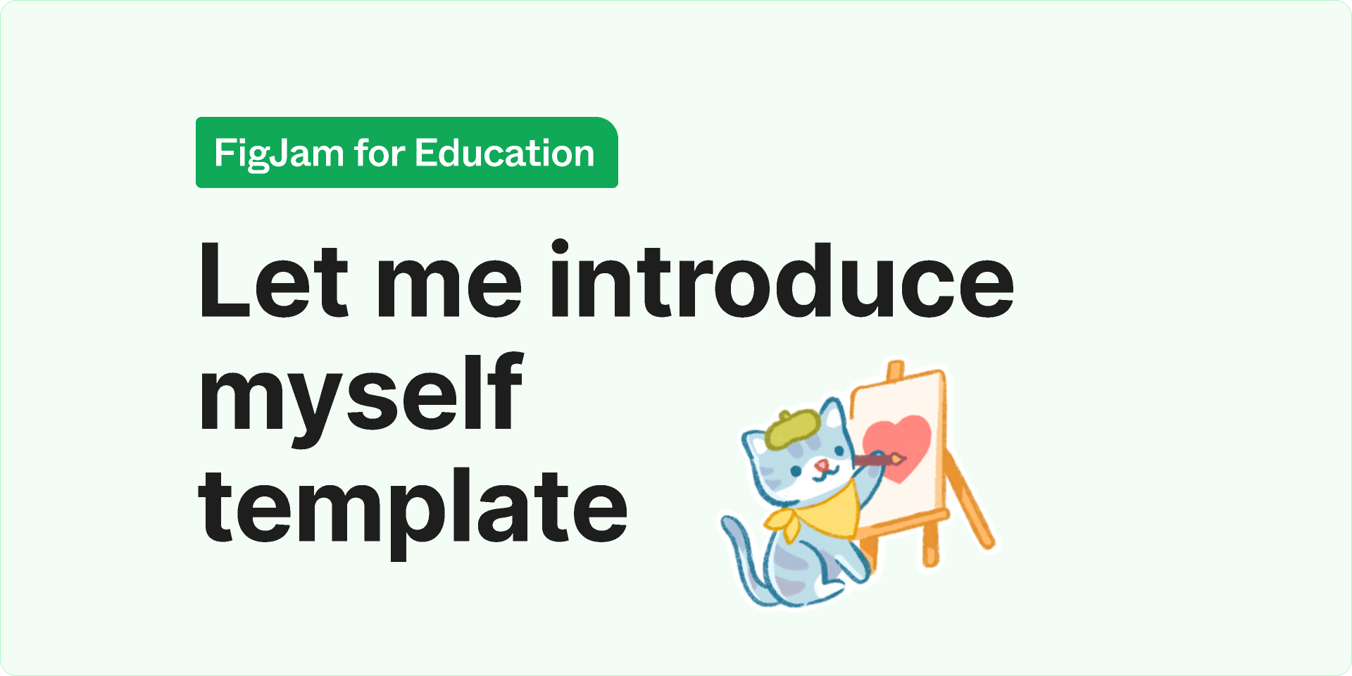 Let me introduce myself template