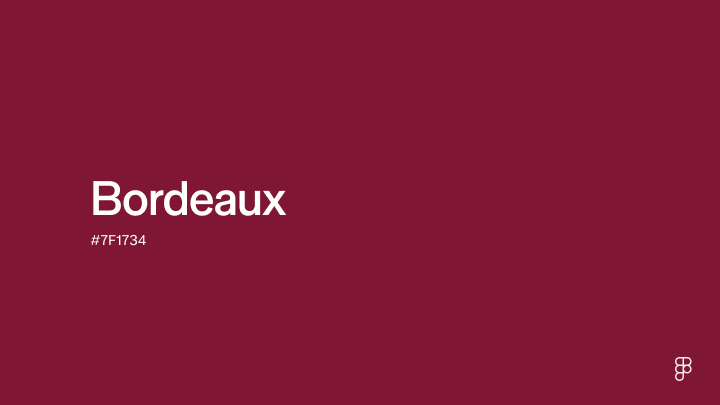 color Bordeaux