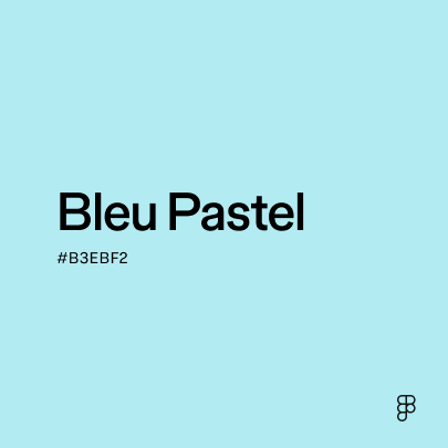 Bleu pastel