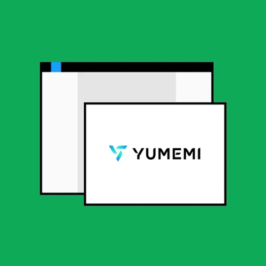 yumemi logo on two screens