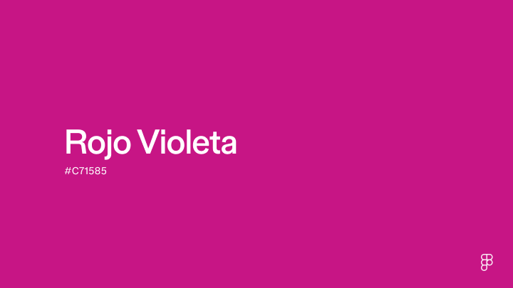 color Rojo violeta
